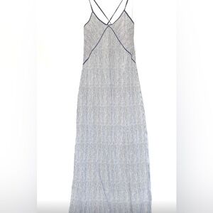 LA made Stripe Maxi Dress